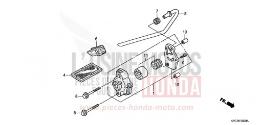 POMPE A HUILE XL125V9 de 2009